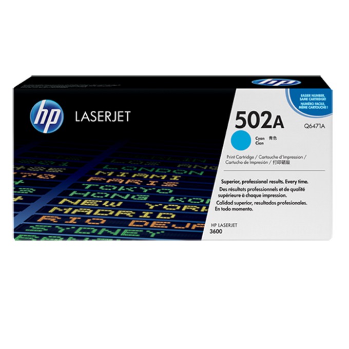 Касета за HP COLOR LASER JET 3600 - Cyan - P№ Q6471A - заб.: 4000k