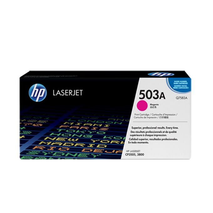 Касета за HP COLOR LASER JET CP3505 /3800 - Magenta - P№ Q7583A - заб.: 6000k