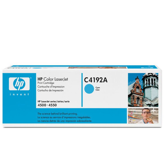 Касета за HP COLOR LASER JET 4500/4550 - Cyan - P№ C4192A - заб.: 6000k
