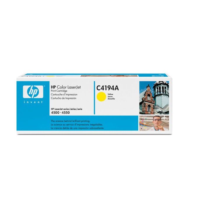 Касета за HP COLOR LASER JET 4500/4550 - Yellow - P№ C4194A - заб.: 6000k