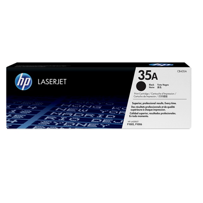 Касета за HP LASER JET P1005 Printer/HP LaserJet P1006 Printer - Black - P№ CB435A - заб.: 1500k