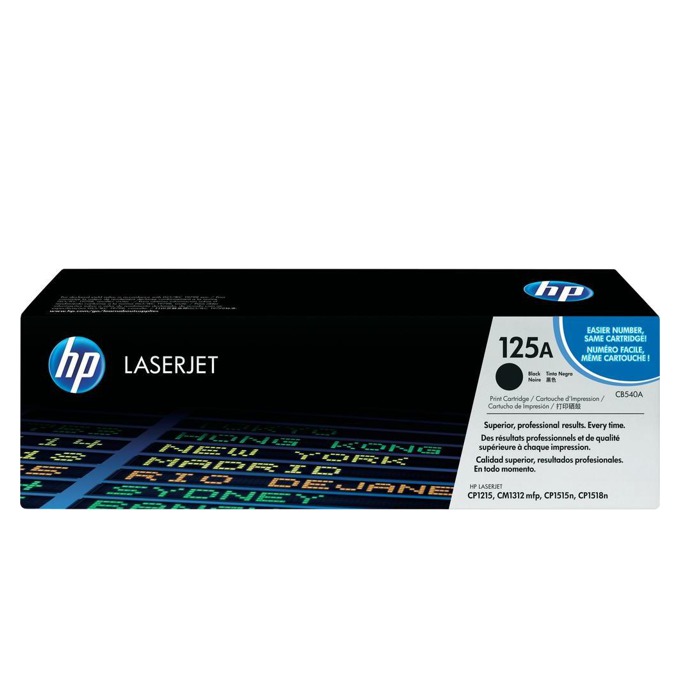 Касета за HP COLOR LASER JET CP1215/1515N/1518/CM1312 - Black - P№ CB540A - заб.: 2200 брой копия