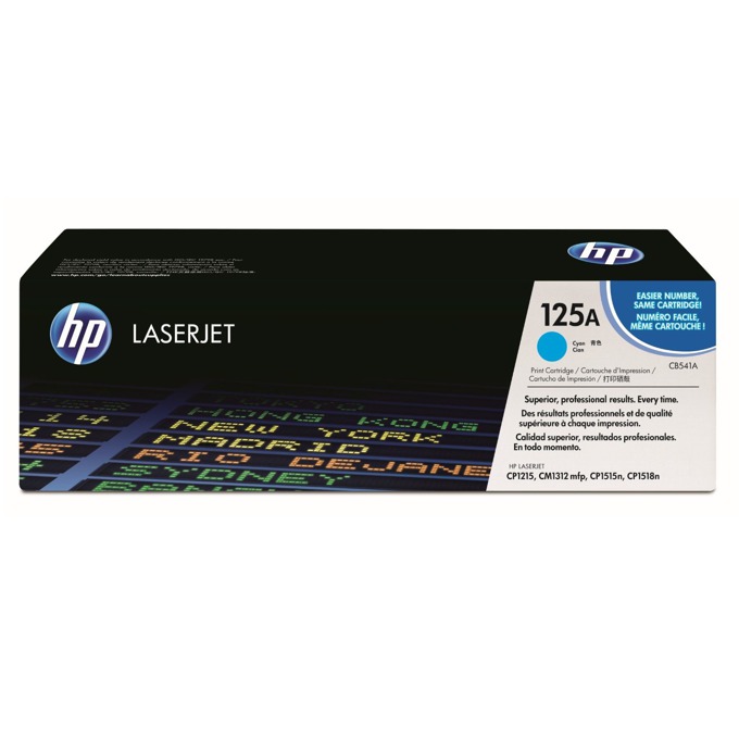 Касета за HP COLOR LASER JET CP1215/1515N - Cyan - P№ CB541A - заб.: 1400k