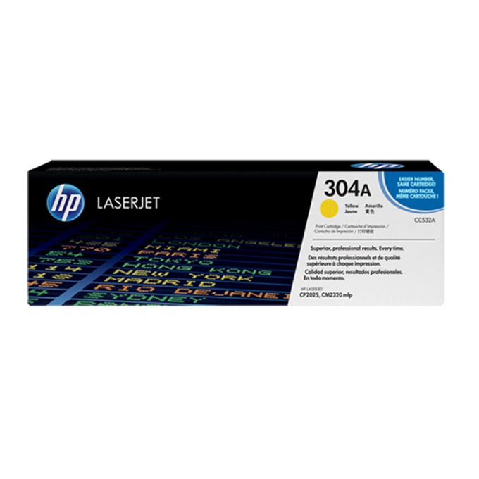 Касета за HP COLOR LASER JET CP2025/CM2320MFP - Yellow - P№ CC532A - заб.: 2800k
