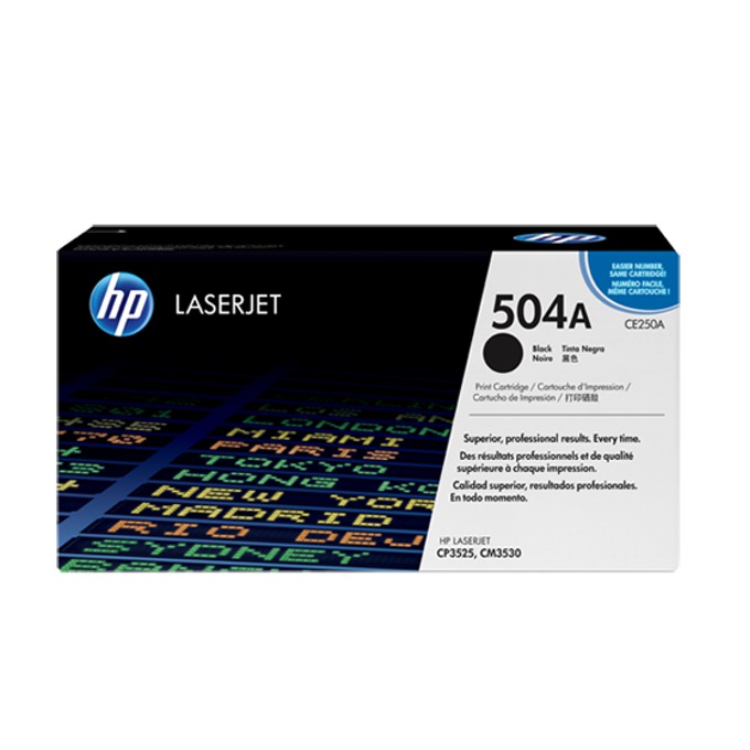 Касета за HP LASER JET CM3530/CP3525 - Black - P№ CE250A - заб.: 5000k