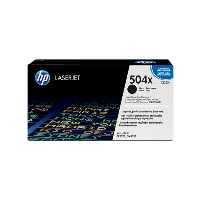 Касета за HP LASER JET CM3530/CP3525 - Black - P№ CE250X - заб.: 10500k