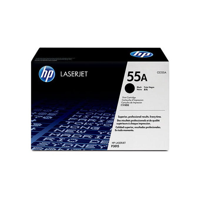 Касета за HP LASER JET P3015 - Black - P№ CE255A - заб.: 6000 брой копия