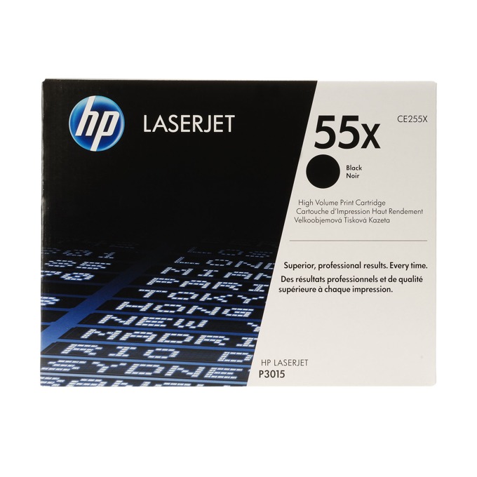 Касета за HP LASER JET P3015 - Black - P№ CE255X - заб.: 12500 брой копия