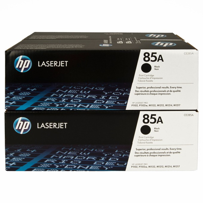 Касета за HP LASER JET PRO P1102/1102WP/M1132/M1212/M1217 - Black Twin Pack - P№ CE285AD - заб.: 2x1600 брой копия