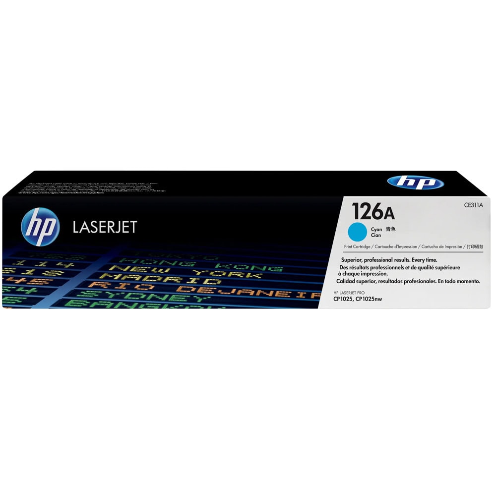 Касета за HP COLOR LASER JET CP1025/1025NW/HP126A Print Cartridge - Cyan - P№ CE311A - заб.: 1000k