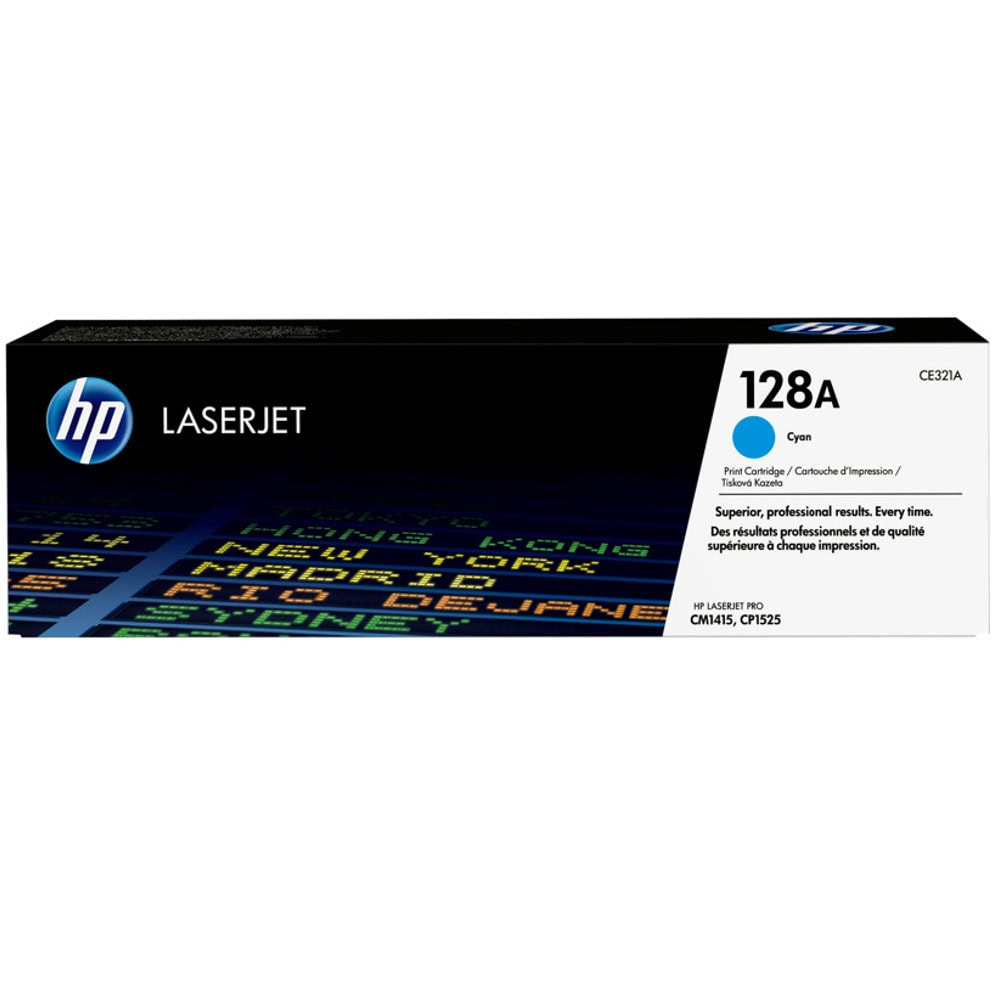 Касета за HP COLOR LASER JET CM1415/CP1525/HP128A Print Cartridge - Cyan - P№ CE321A - заб.: 1300k