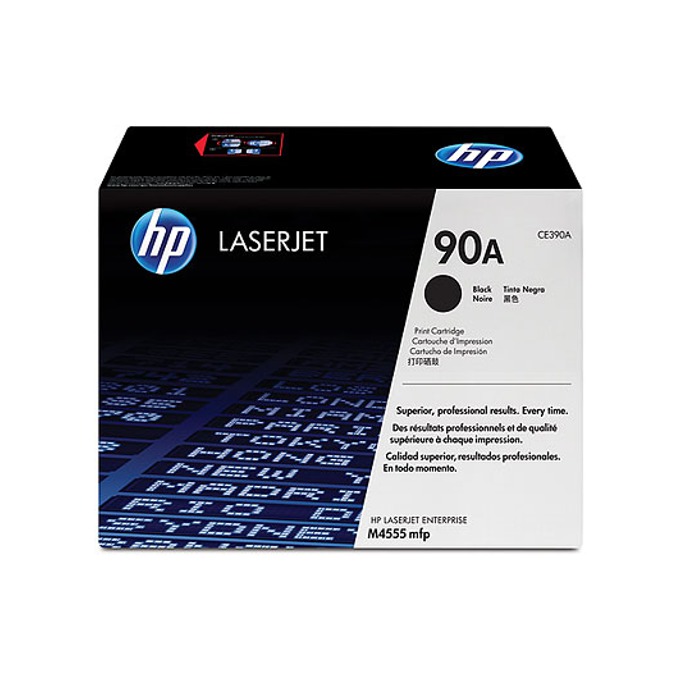 Касета за HP LaserJet M4555 MFP series - Black - P№ CE390A - заб.: 10000 брой копия