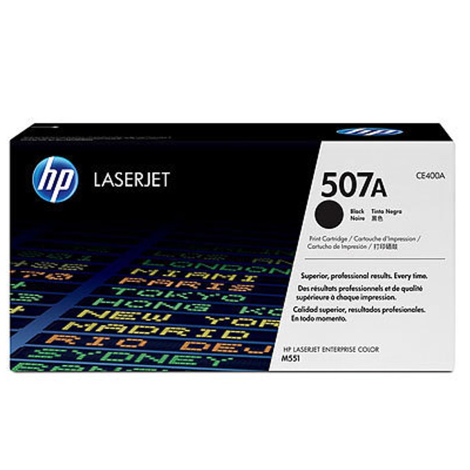 Касета за HP COLOR LASER JET Enterprise 500/M551 - /507A/ - Black - P№ CE400A - заб.: 5500 брой копия