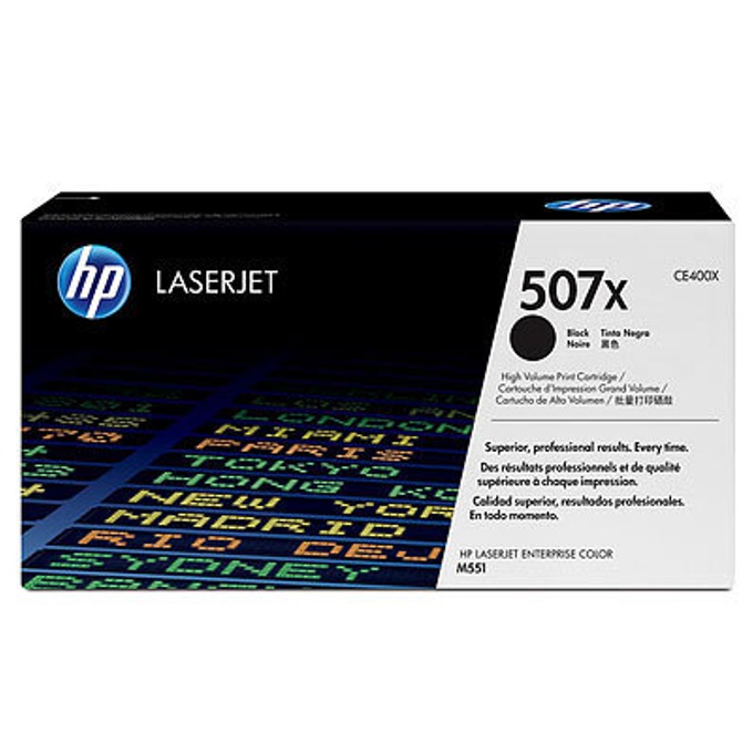 Касета за HP COLOR LASER JET Enterprise 500/M551/507X/ - Black - P№ CE400X - заб.: 11000 брой копия