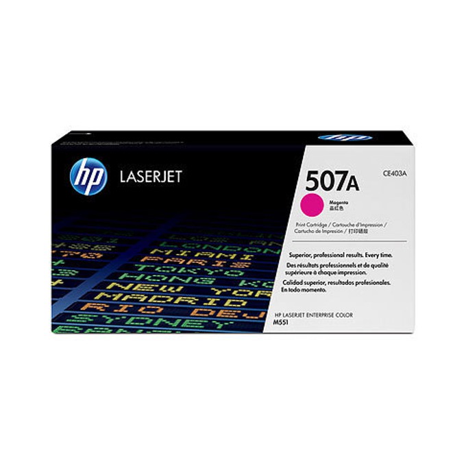 Касета за HP COLOR LASER JET Enterprise 500/M551 - /507A/ - Magenta - P№ CE403A - заб.: 6000 брой копия