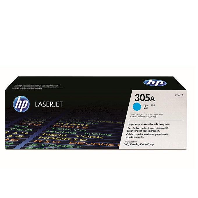 Касета за HP COLOR LASER JET PRO M375NW/M451DN/M451DW/M451NW/M475DN - Cyan - P№ CE411A - заб.: 2600 брой копия