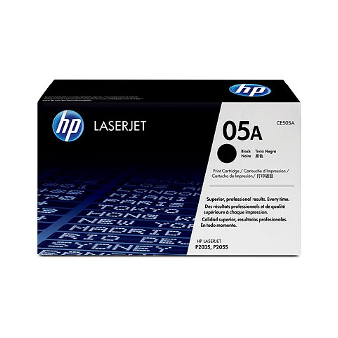 Касета за HP LASER JET P2035/P2055/P2055x/P2055dn - Black - P№ CE505A - заб.: 2300k