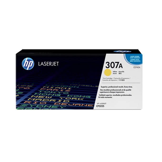 Касета за HP COLOR LASER JET CP5225/CP5225n/CP5225dn Print Cartridge 307A - Yellow - P№ CE742A - заб.: 7300k