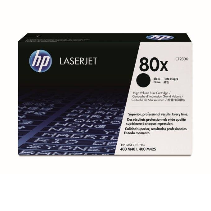 Касета за HP LaserJet Pro 400 M401 series - Black - P№ CF280X - заб.: 6900 брой копия