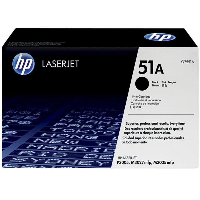 Касета за HP LASER JET P3005 /M3035mfp/M3027mfp - P№ Q7551A - заб.: 6500k