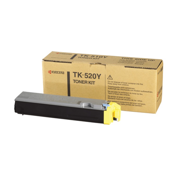 Касета за KYOCERA MITA FS C5015N - Yellow - TK520Y - заб.: 4000k