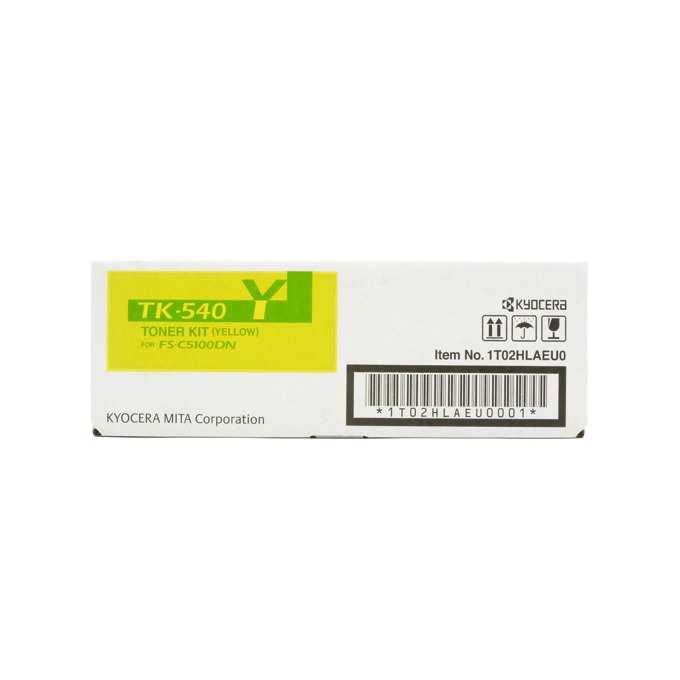 Касета за KYOCERA MITA FS C5100DN - Yellow - TK540Y - заб.: 4000k