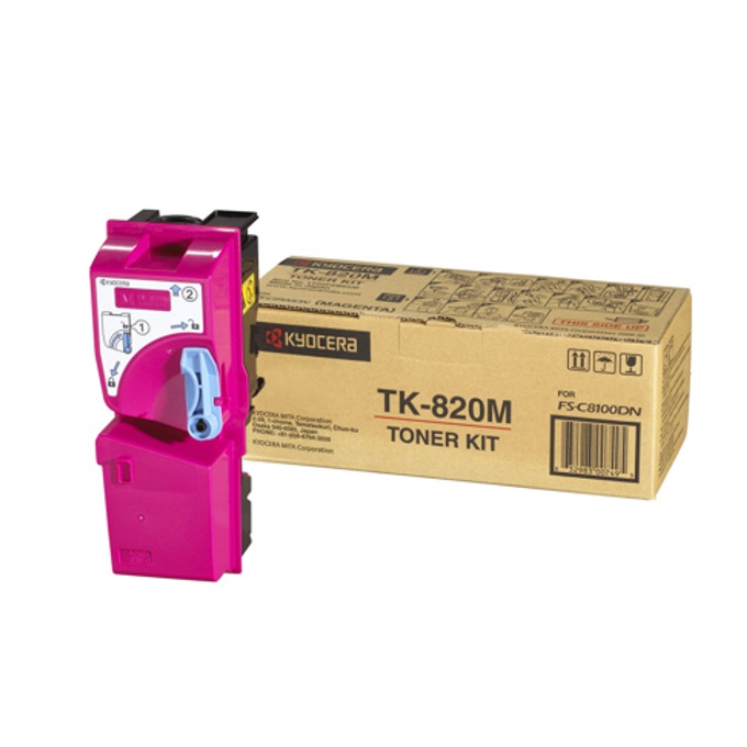 Касета за KYOCERA MITA FS C8100 - Magenta - TK820M - заб.: 7000k