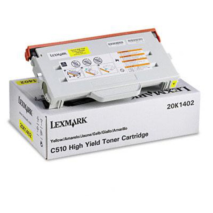 Касета за LEXMARK OPTRA C 510 - Yellow - P№ 20K1402 - заб.: 6600k