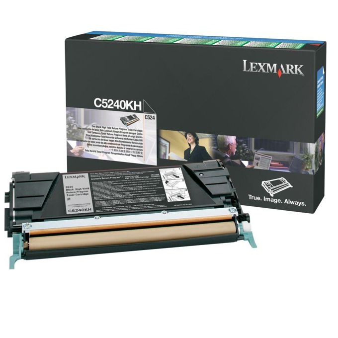 Касета за LEXMARK OPTRA C 524 - Black - Return program cartridge - P№ C5240KH - заб.: 8000k
