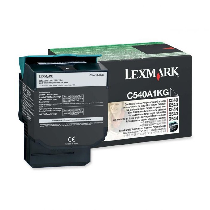 Касета за LEXMARK OPTRA C 540 series/X540 series - Black - Return program cartridge - P№ C540A1KG - заб.: 1000k