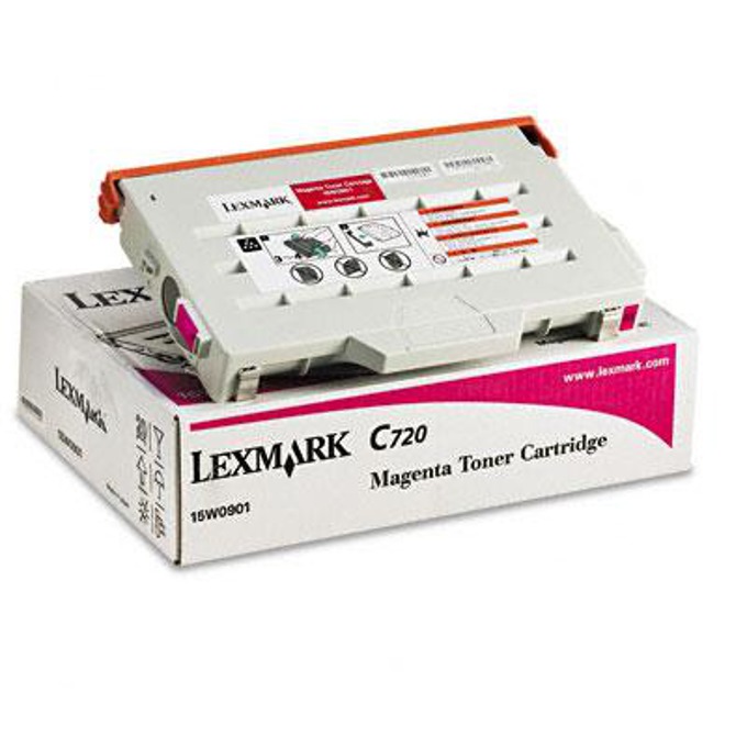 Касета за LEXMARK C 720 - Magenta - P№ 15W0901 M - заб.: 7200k