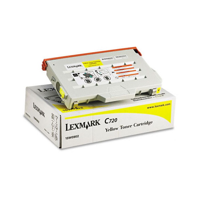 Касета за LEXMARK C 720 - Yellow - P№ 15W0902 Y - заб.: 7200k
