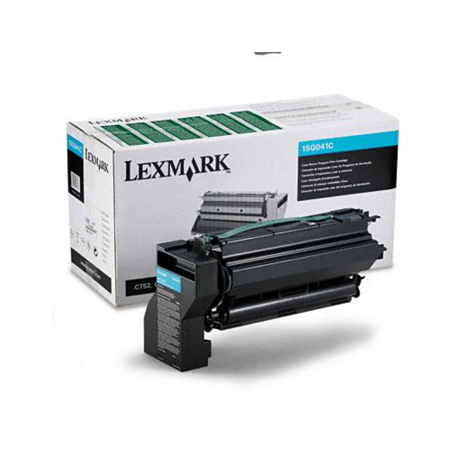 Касета за LEXMARK C 752 - Cyan - Return program cartridge - P№ 15G041 C - заб.: 6000k