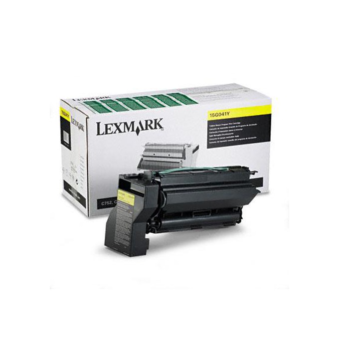 Касета за LEXMARK C 752 - Yellow - Return program cartridge - P№ 15G041 Y - заб.: 6000k