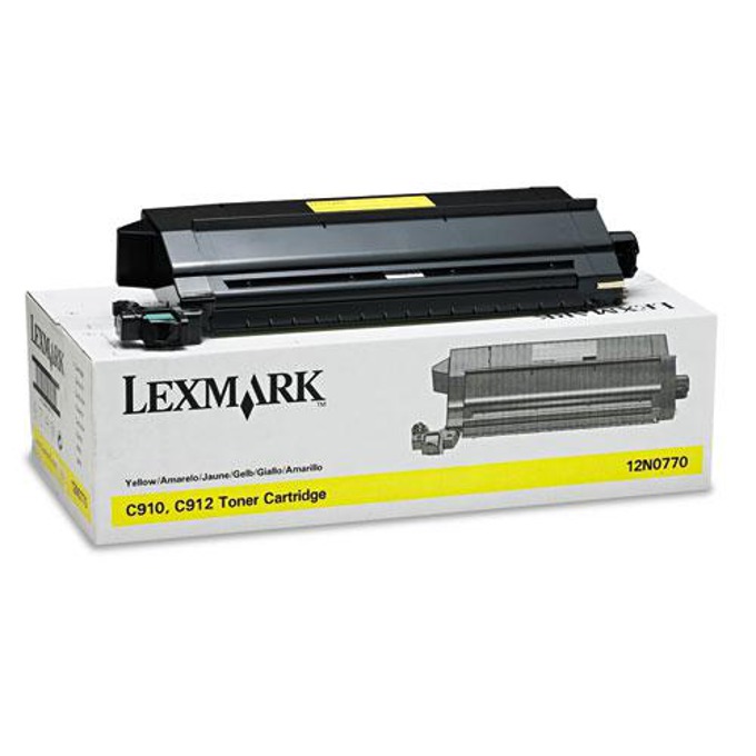 Касета за LEXMARK OPTRA C 910/912 - Yellow - P№ 12N0770 - заб.: 14000k