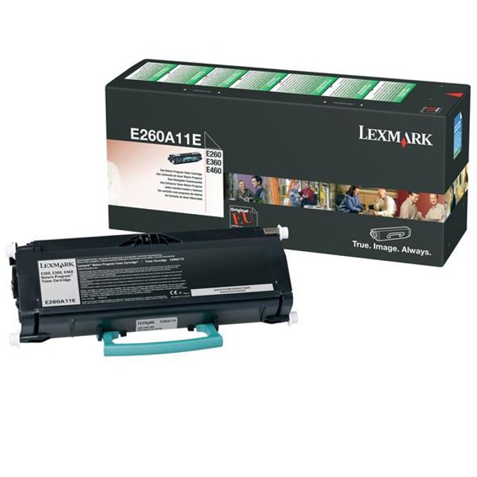 Касета за LEXMARK E260/E360/E460 - Return program cartridge - P№ E260A11E - заб.: 3500k