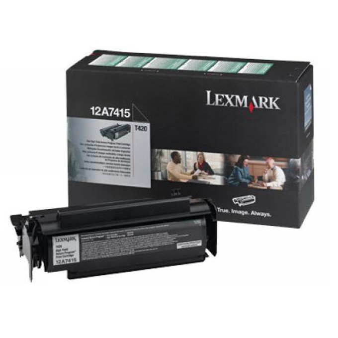 Касета за LEXMARK OPTRA T 420 - Return program cartridge - P№ 12A7415 - заб.: 10000k