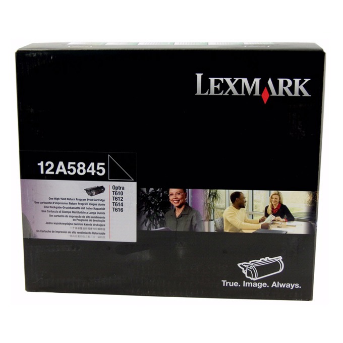 Касета за LEXMARK OPTRA T 610/612/614/616 - Return program cartridge - P№ 12A5845 - заб.: 25000k