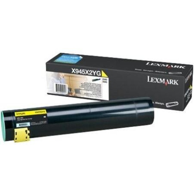 Касета за LEXMARK X 94x Series - Yellow - P№ X945X2YG - заб.: 22000k