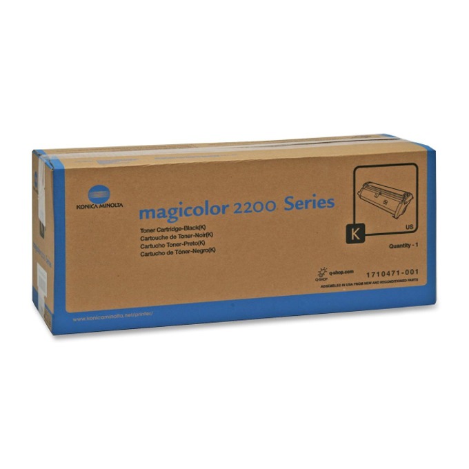Касета за KONICA MINOLTA MC 2200/2210 Series - Black - P№ 1710471-001 - заб.: 6000k
