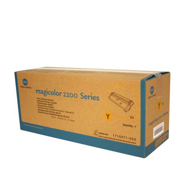 Касета за KONICA MINOLTA MC 2200/2210 Series - Yellow - P№ 1710471-002 - заб.: 6000k