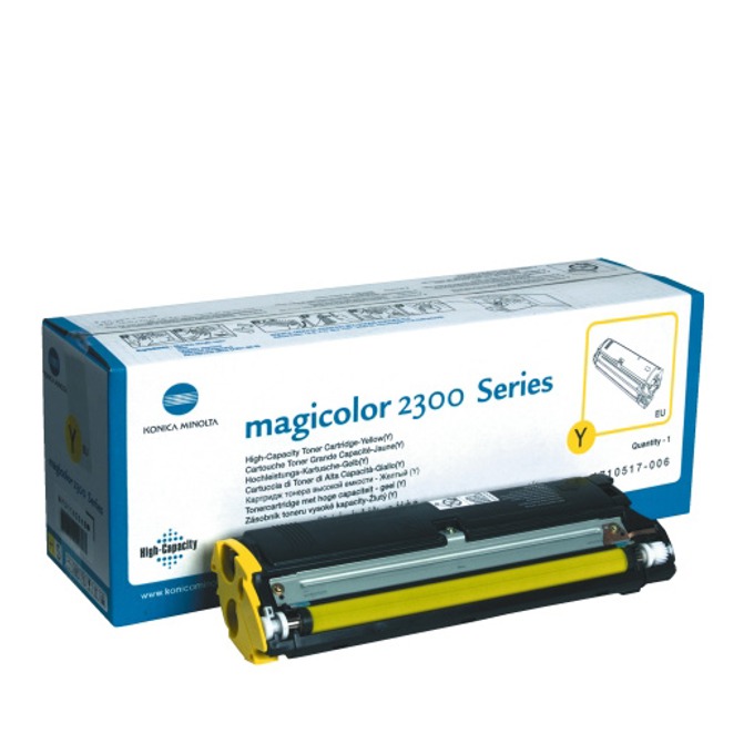 Касета за KONICA MINOLTA MC 2300/2350 Series - Yellow - High capacity - P№ 1710517-006/4576311 - заб.: 4500k