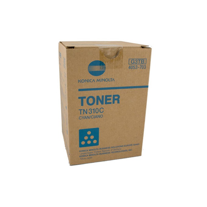 Касета за KONICA MINOLTA BIZHUB C350/C351/C450 - Cyan - TN310C -  P№ 4053-703 - заб.: 11500k