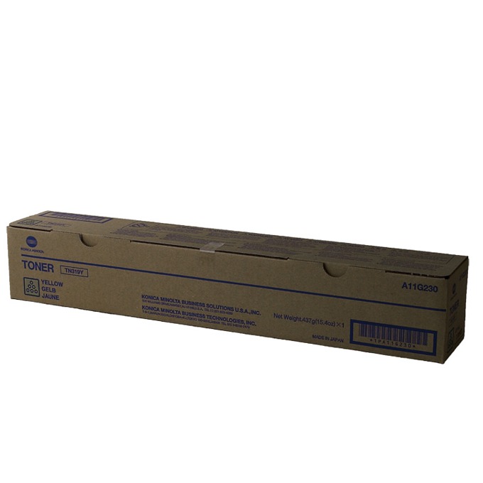 Тонер касета за Konica Minolta Bizhub C360 - Yellow - P№ A11G250 - Konica Minolta TN-319Y - Оригинална