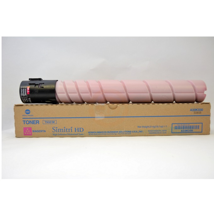 Касета за KONICA MINOLTA BIZHUB C224/C284/C364 - Magenta - TN321M -  P№ A33K350 - заб.: 25000k