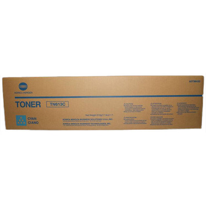 Касета за KONICA MINOLTA BIZHUB C452/C552/C652/C652DS - Cyan - TN413C/TN613C -  P№ A0TM450 - заб.: 30000k