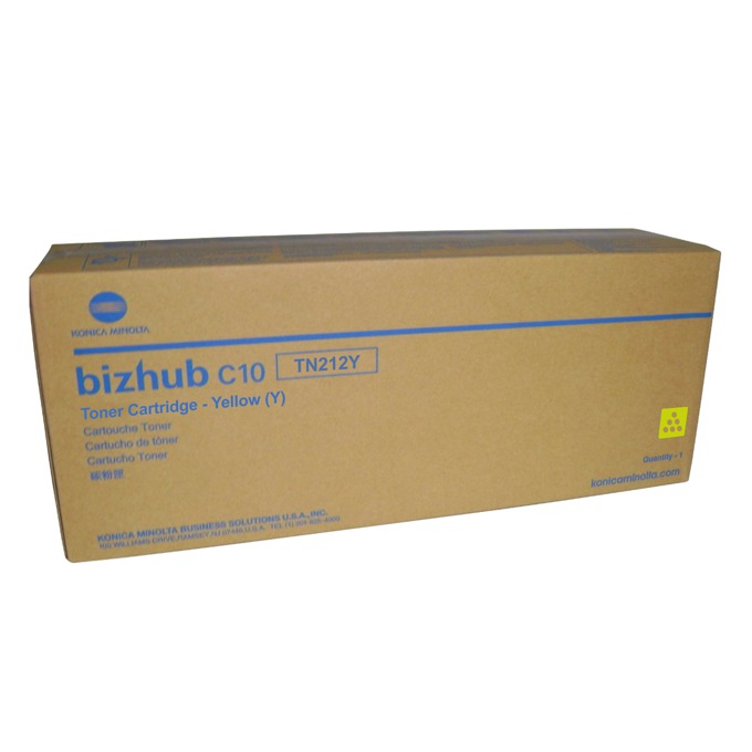 Касета за KONICA MINOLTA BIZHUB C10/C10P - Yellow - TN212Y -  P№ A00W172 - заб.: 4500k