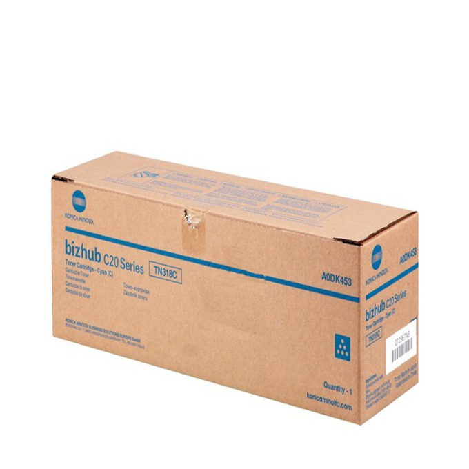 Касета за KONICA MINOLTA BIZHUB C20 Series - Cyan - TN318C - P№ A0DK453 - заб.: 8000k