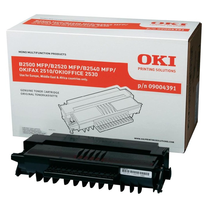Касета за OKI B 2500/2520/2540 - P№ 09004391 - заб.: 4000k