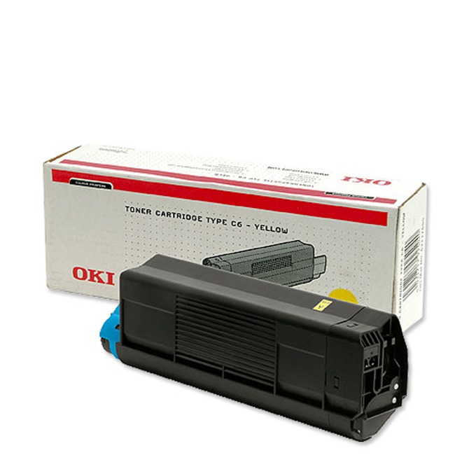 Касета за OKI C 5100/5200/5300/5400 - Yellow - P№ 42127405 - заб.: 5000k